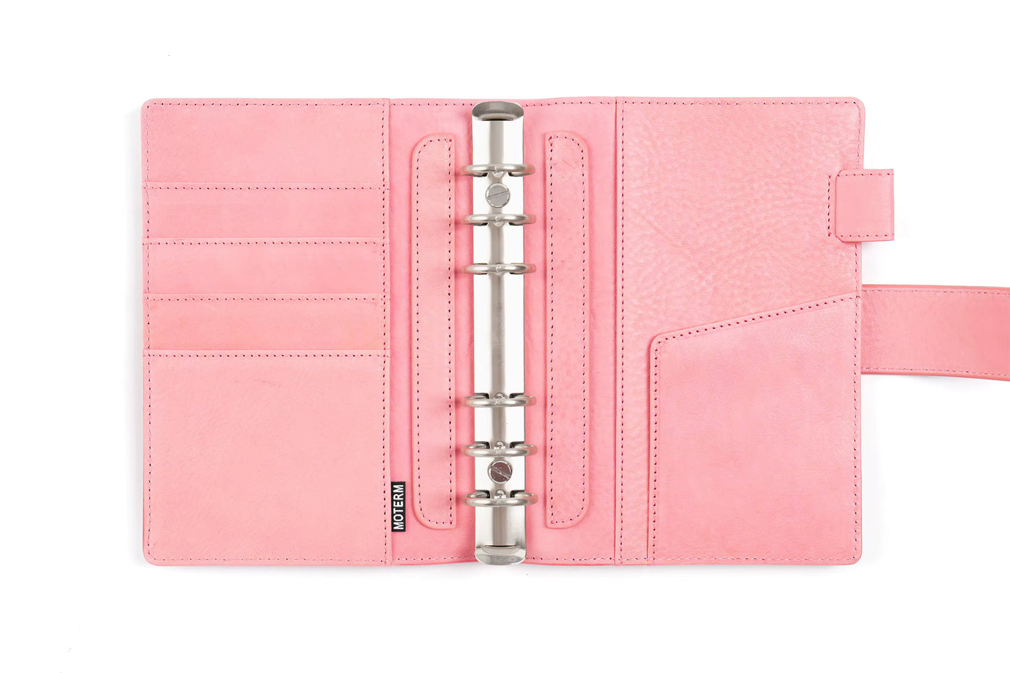 Moterm Personal Size Elite 25mm Rings Vegetable Tanned Leather Planner