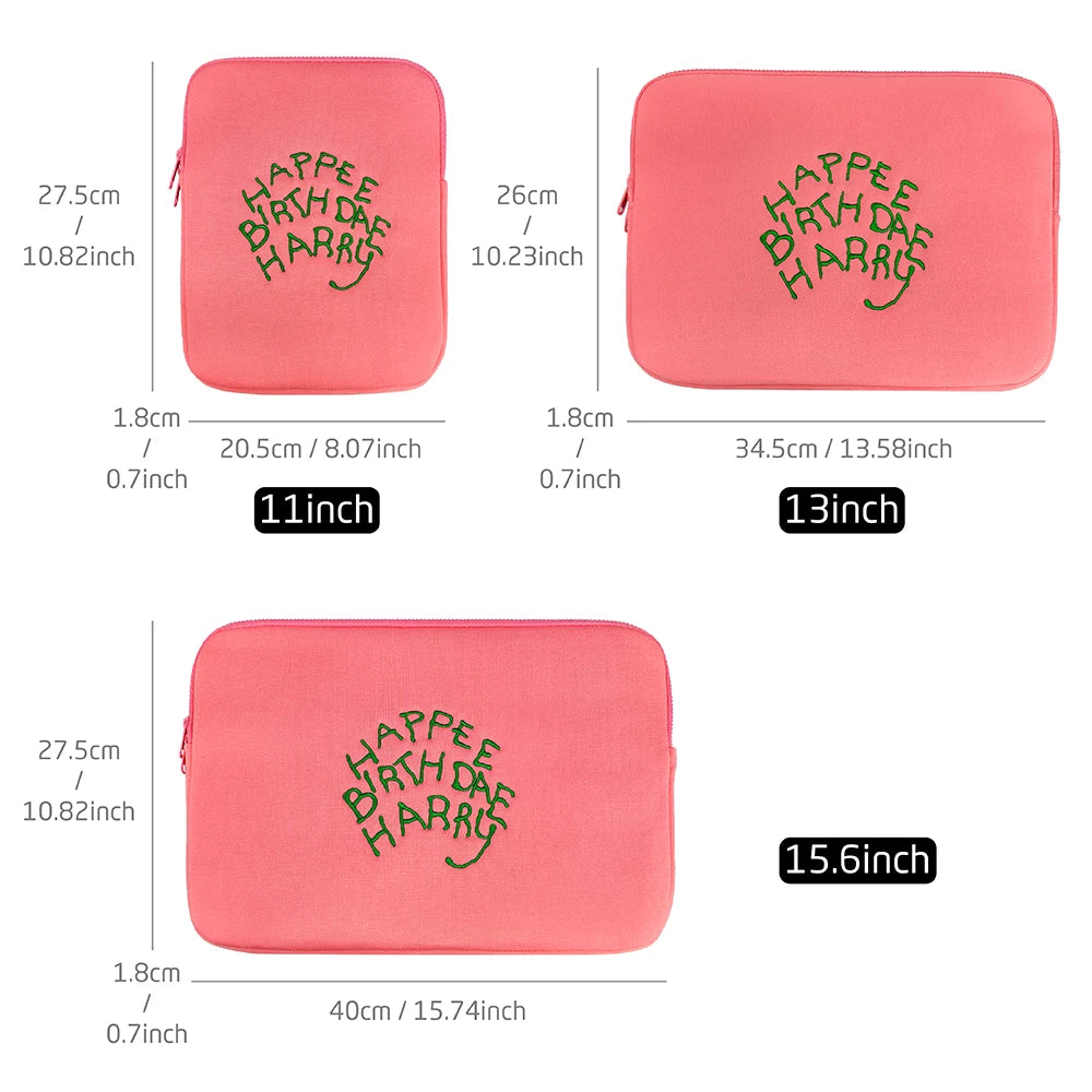 Hp Happy birthday harry Laptop case 13 14 15 16 Inch