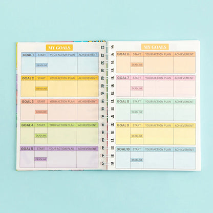 72 page Weight Loss Planner With Stickers