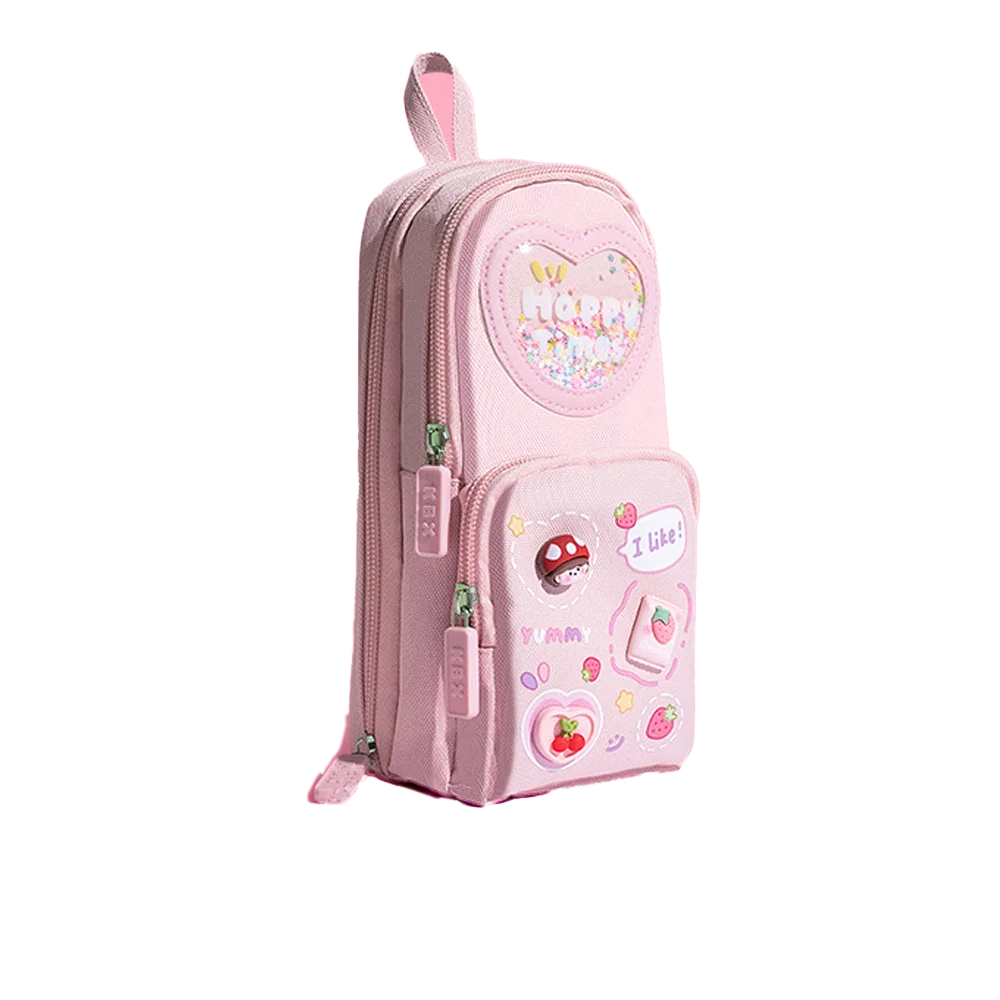 Happy times bag pencil holder pouch