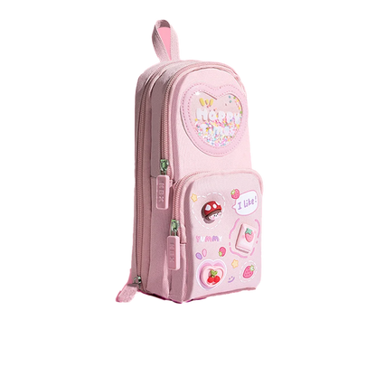 Happy times bag pencil holder pouch