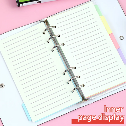2d color design journal binder