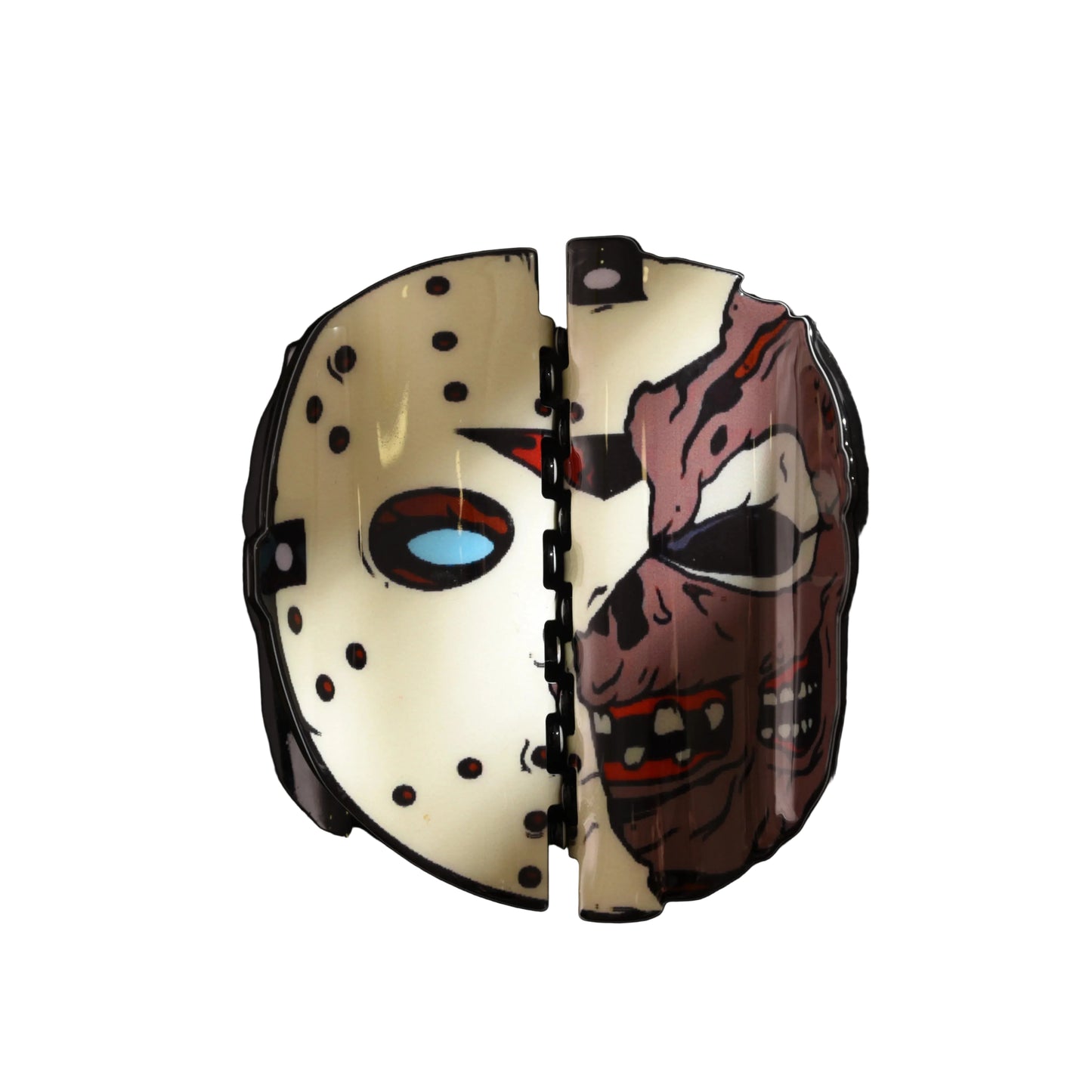 Double sided horror characters hair claw clips
