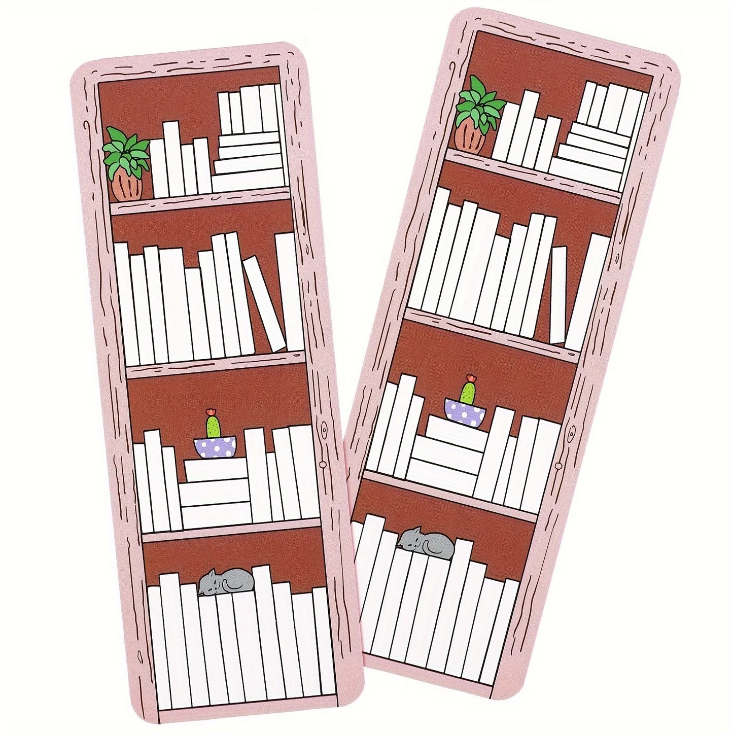 20/50 Pcs Bookshelf Design Bookmark