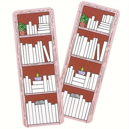 20/50 Pcs Bookshelf Design Bookmark