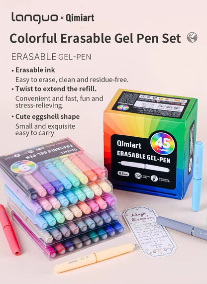 Erasable Rotary Retractable Gel Pens