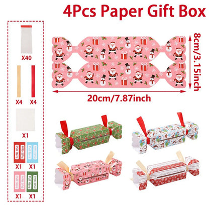 4pcs Christmas Money Pull Box