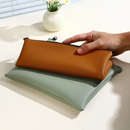 PU File zipper Bag Pouch