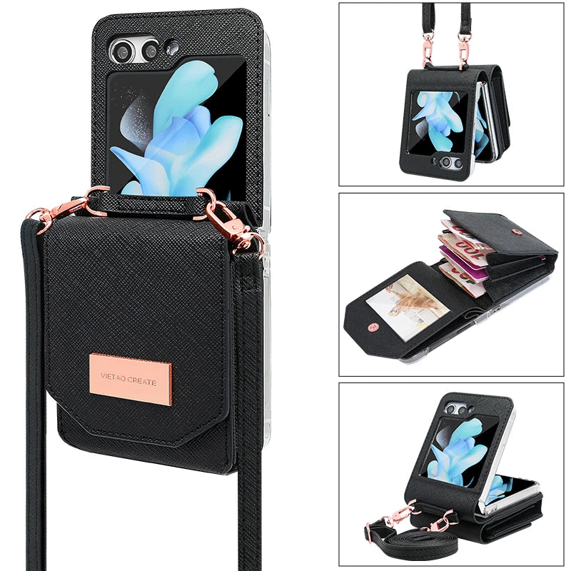 Vietao Crossbody Lanyard Samsung Galaxy Z Flip Phone