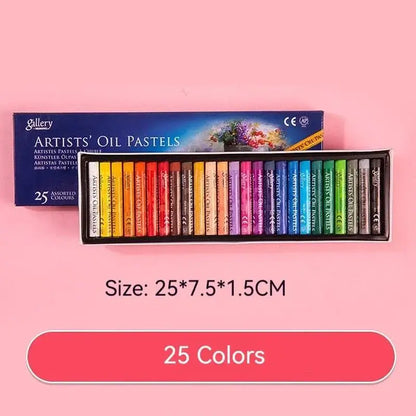 25/50 Oil Pastel Stick Set