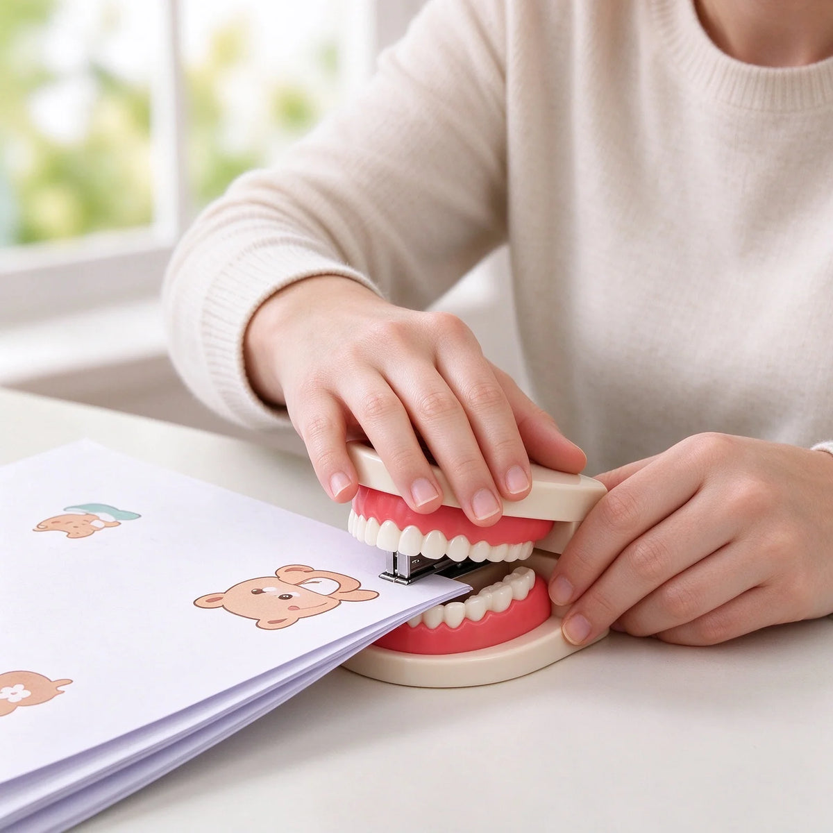 Mini Portable Teeth Stapler