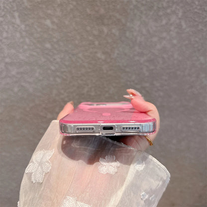 Jelly Glitter Case For iPhone