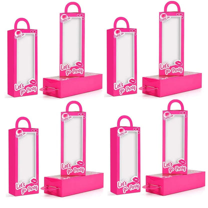 12PCS Pink Doll Party Favor Boxes
