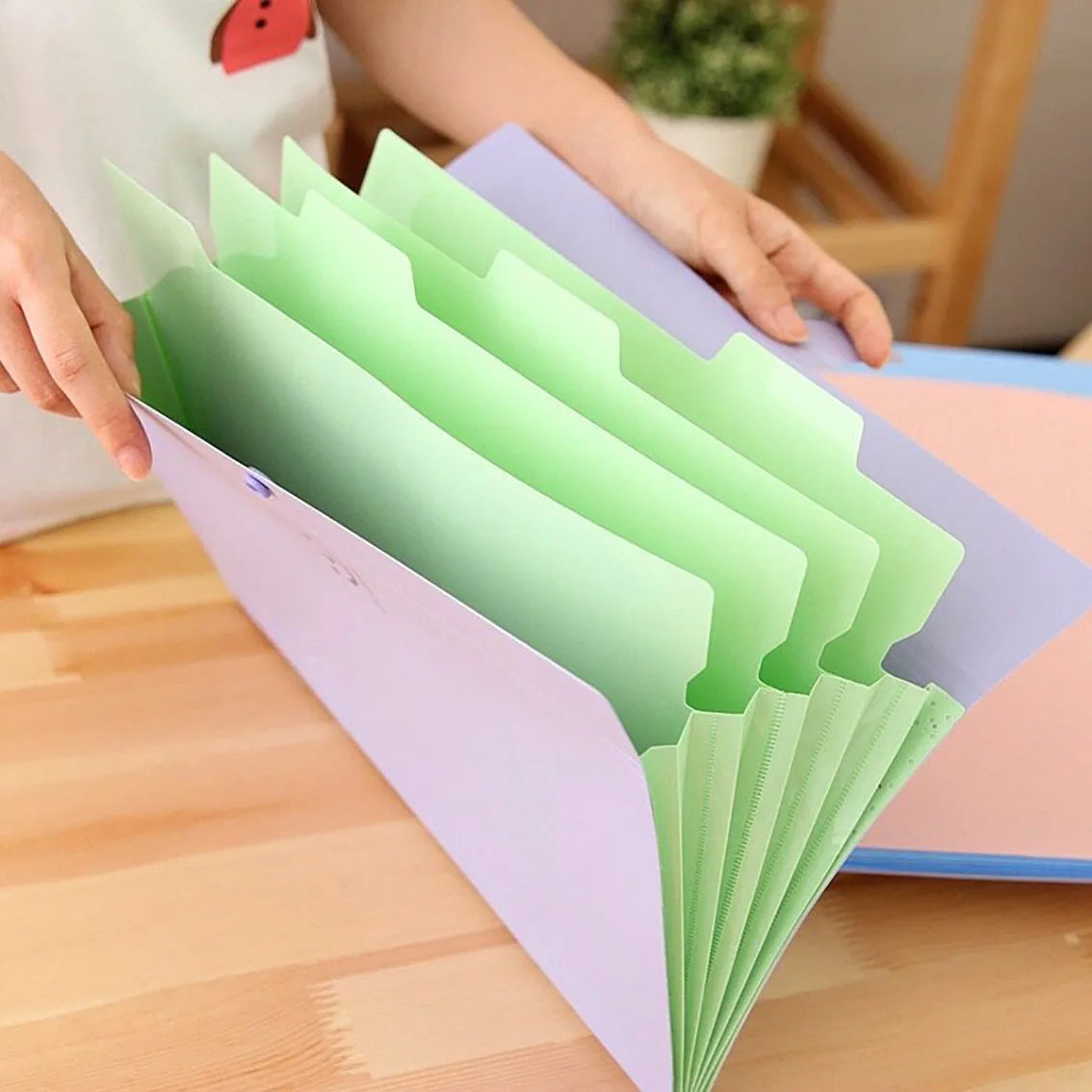 A4 smile Document file folder
