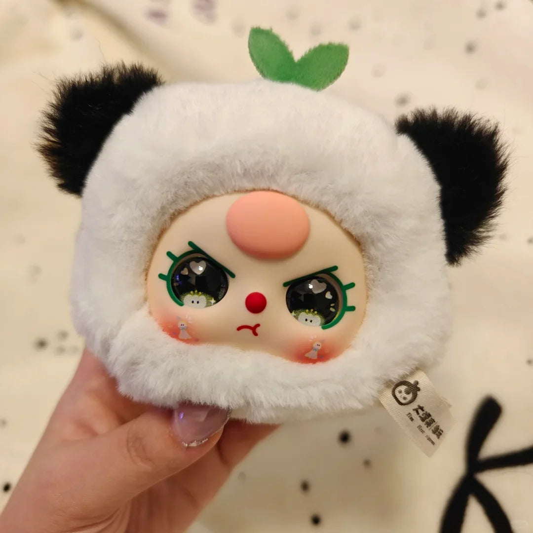 Baby Plush Doll Head pendant Pouch Blind Box