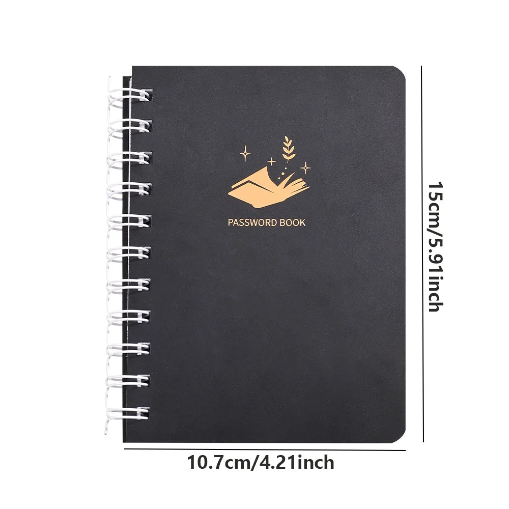65 sheets Simple Coil Password Book