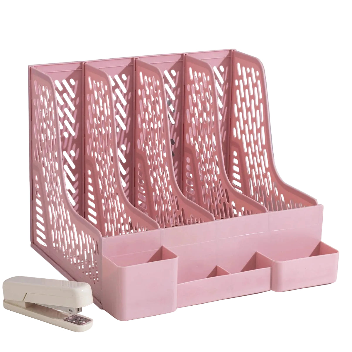 Four-Part File Frame with Pen Holder organizer