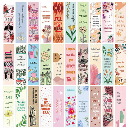 30pcs reading bookmarks