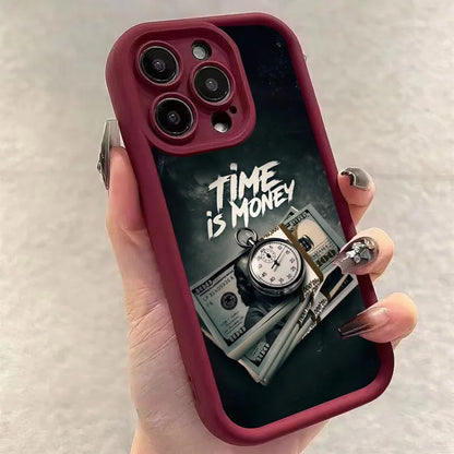 Time is money Phone Case For iPhone 11,12,13,14,15,16,17
