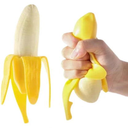 Banana Squishy Stress Fidget Sensory Toy