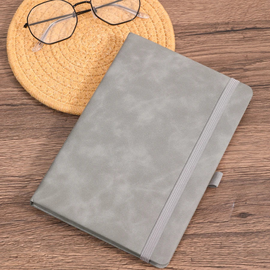 Vintage A5 leather strap notebook
