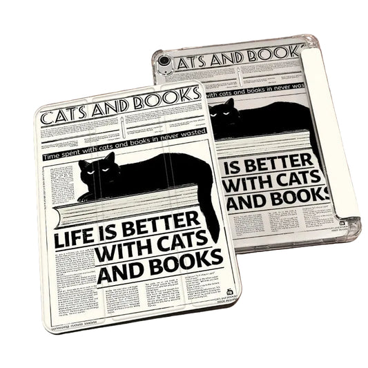 Black Cat Ipad Case