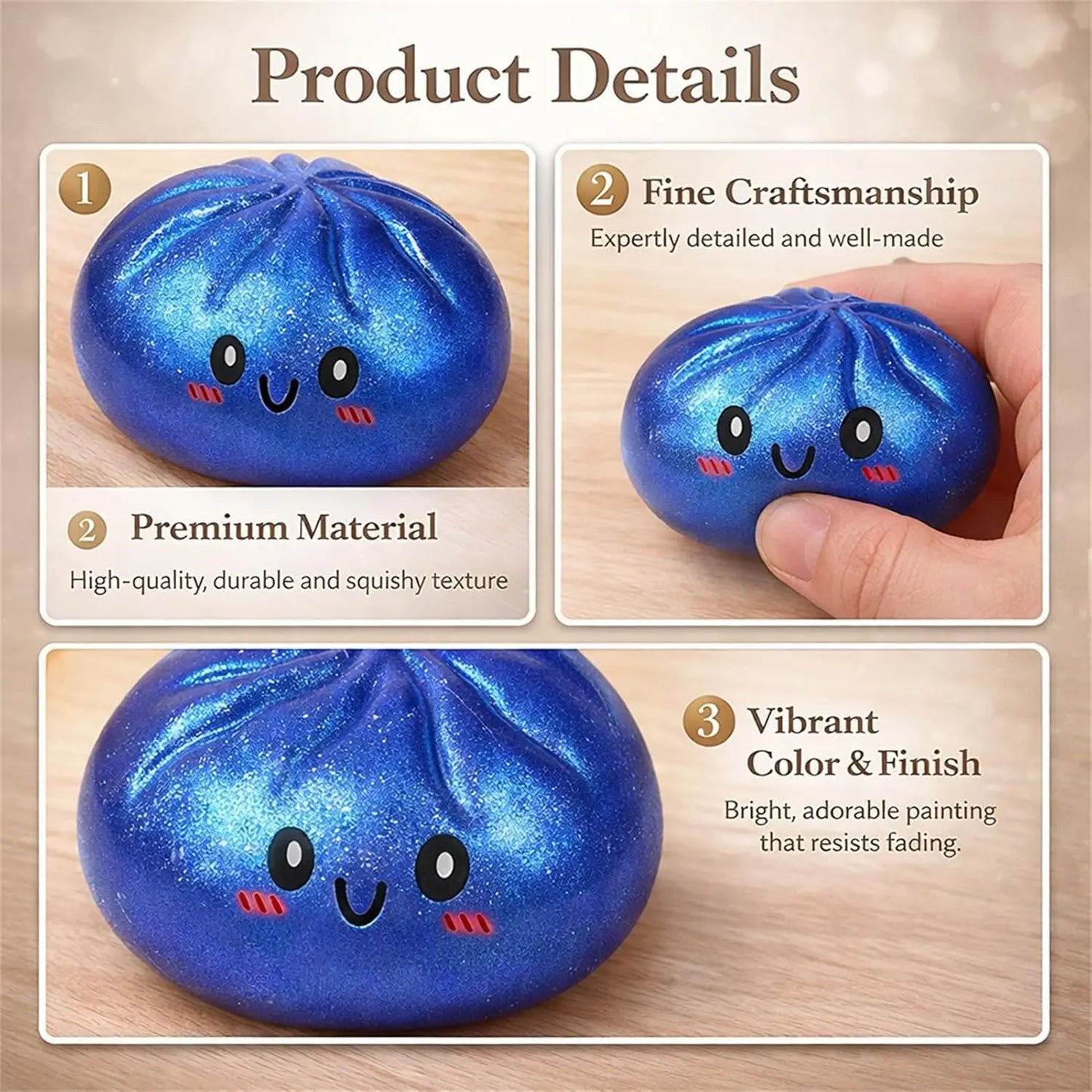 Squishy gel Dumplings