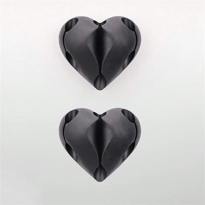 Heart-Shaped Mini Cable Winder Organizers