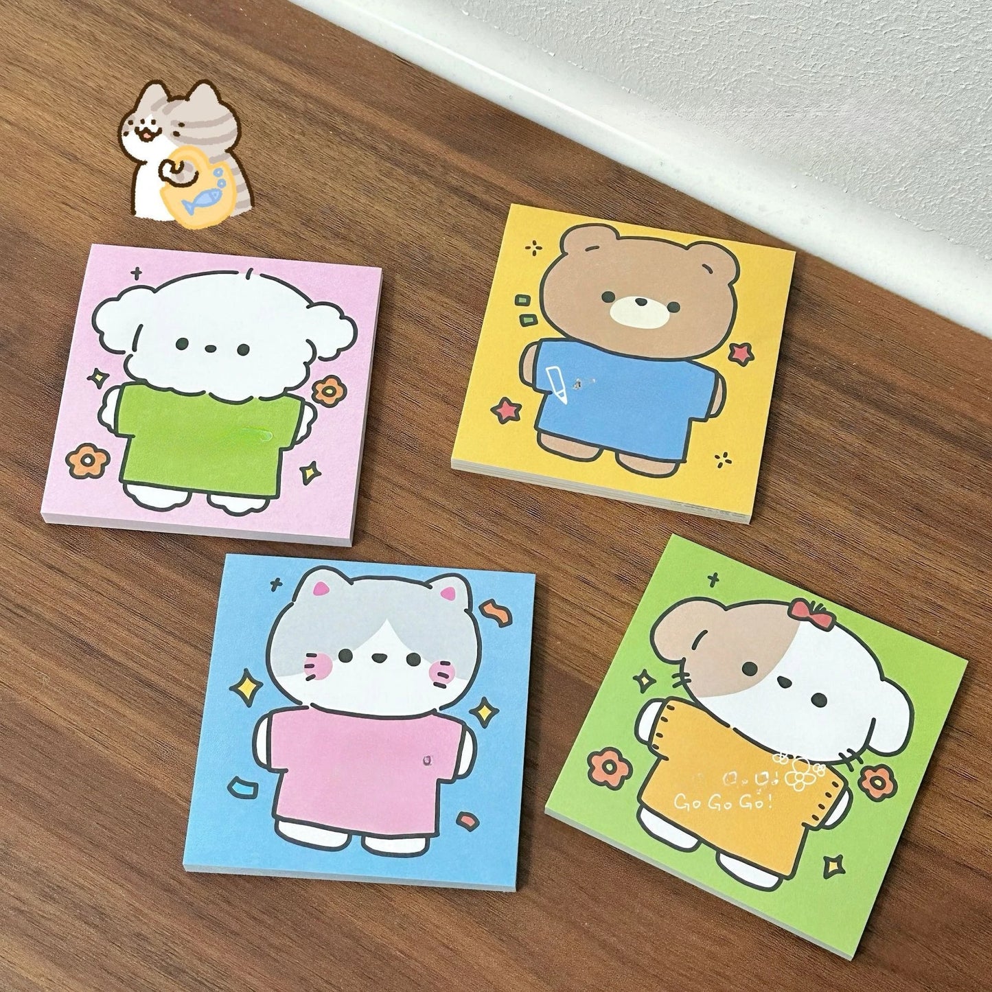 Cartoon-style Simple and Cute Sticky Notes