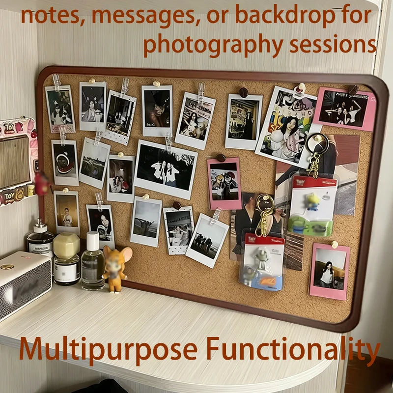 Large Felt Wall Multipurpose Bulletin Board