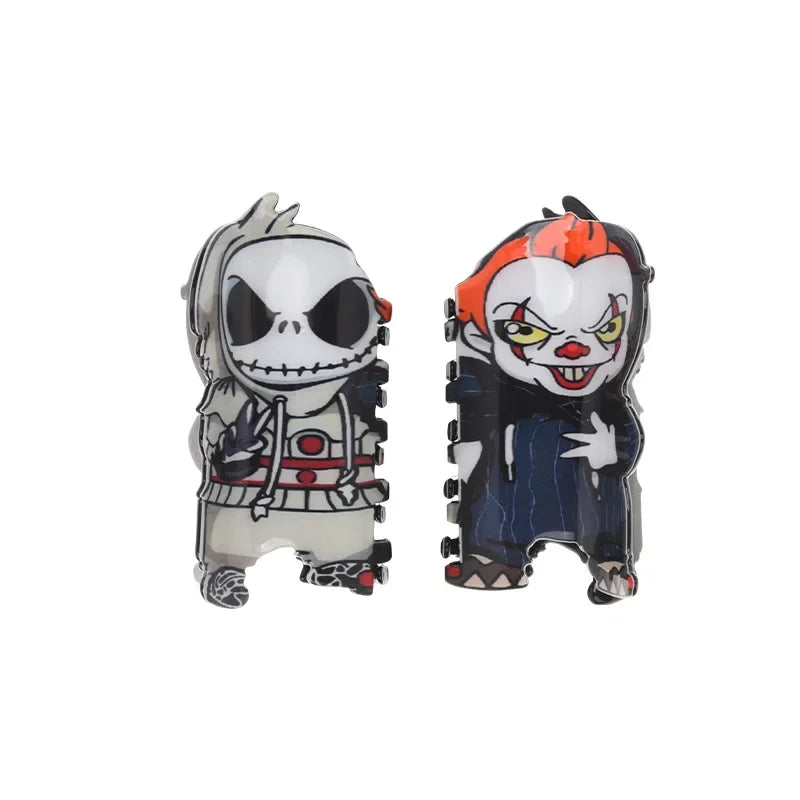 Halloween Horror Series Hair Claw clips