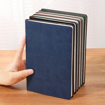 A5 120 Pages Soft Leather Notebook