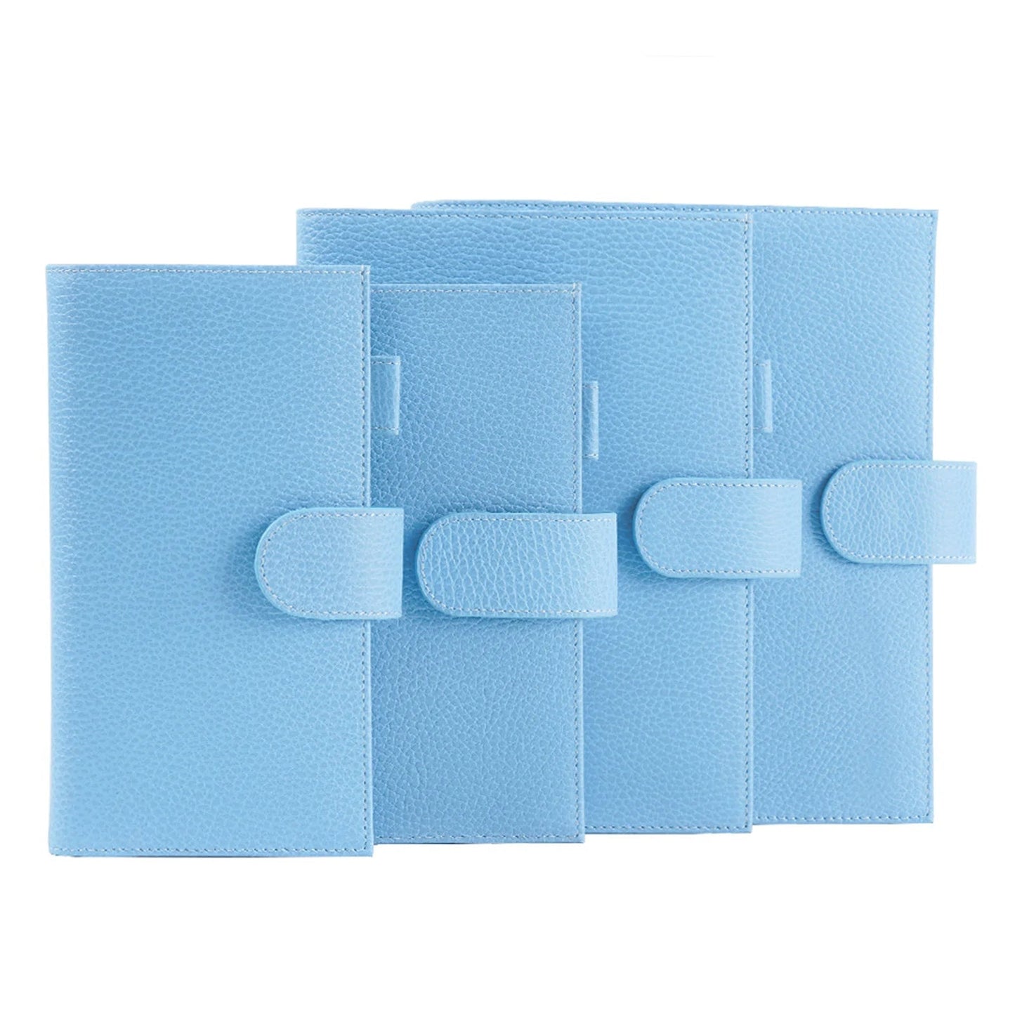 Moterm Firm Pebbled Grain Leather Sky Blue journals