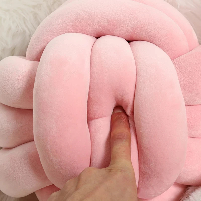 Decorative Throw Knot Pillow Ball