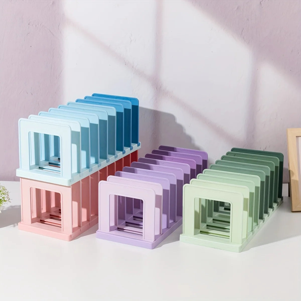 Desktop Book Stand Organizer