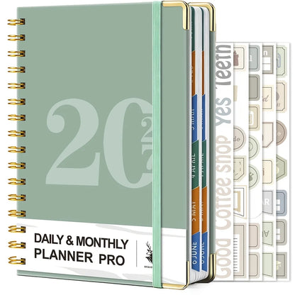 2027 Spiral notebook daily planner