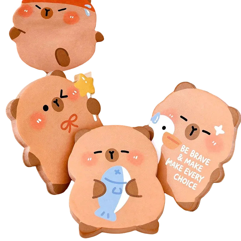 60sheets capybara sticky notes