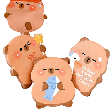 60sheets capybara sticky notes