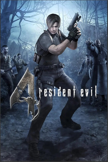 Resident-Evil Game Poster Canvas print