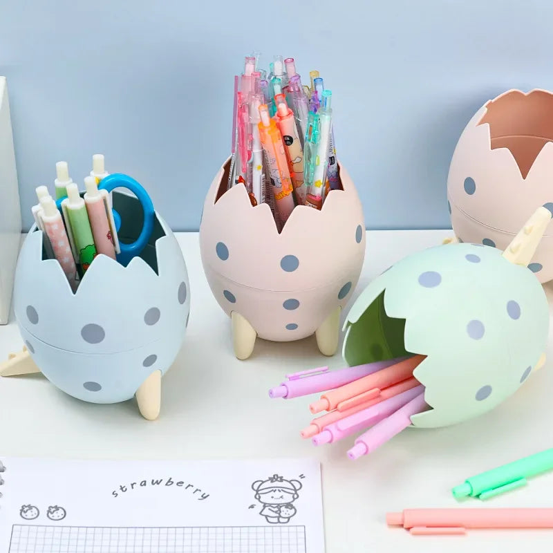 Dinosaur Egg Detachable Pen Holder