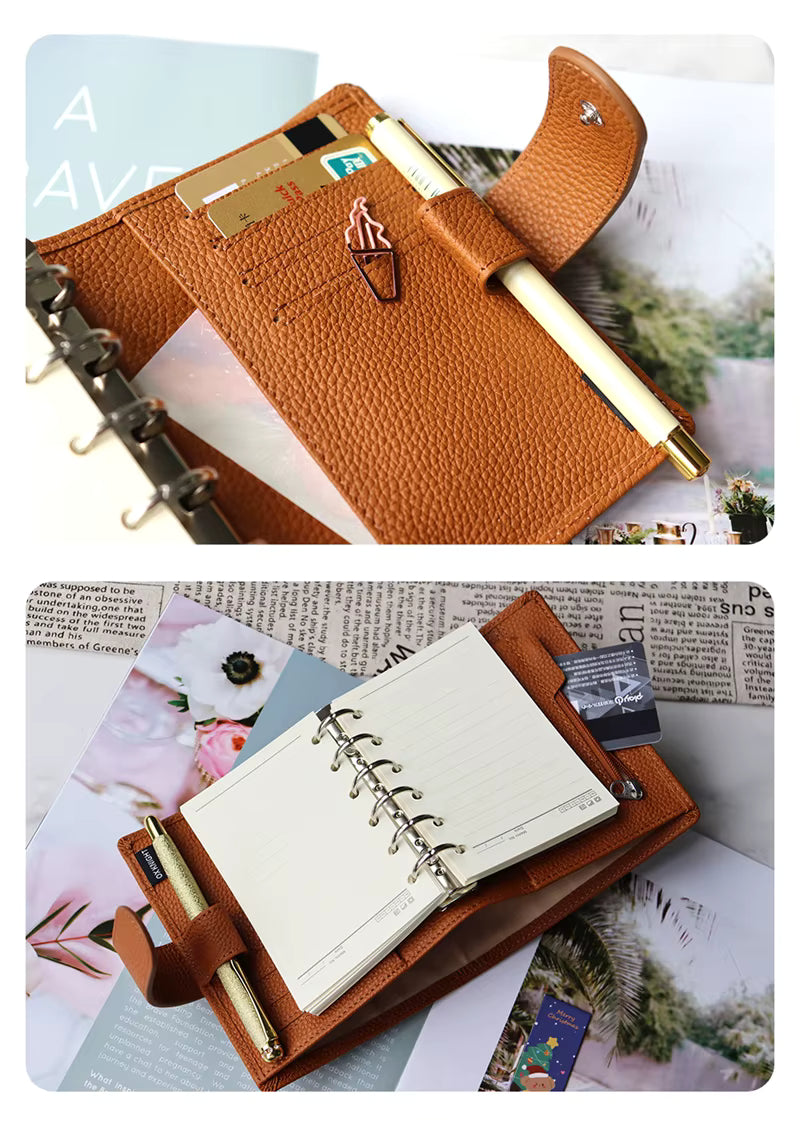 OX KNIGHT A7 Full Grain Leather journal