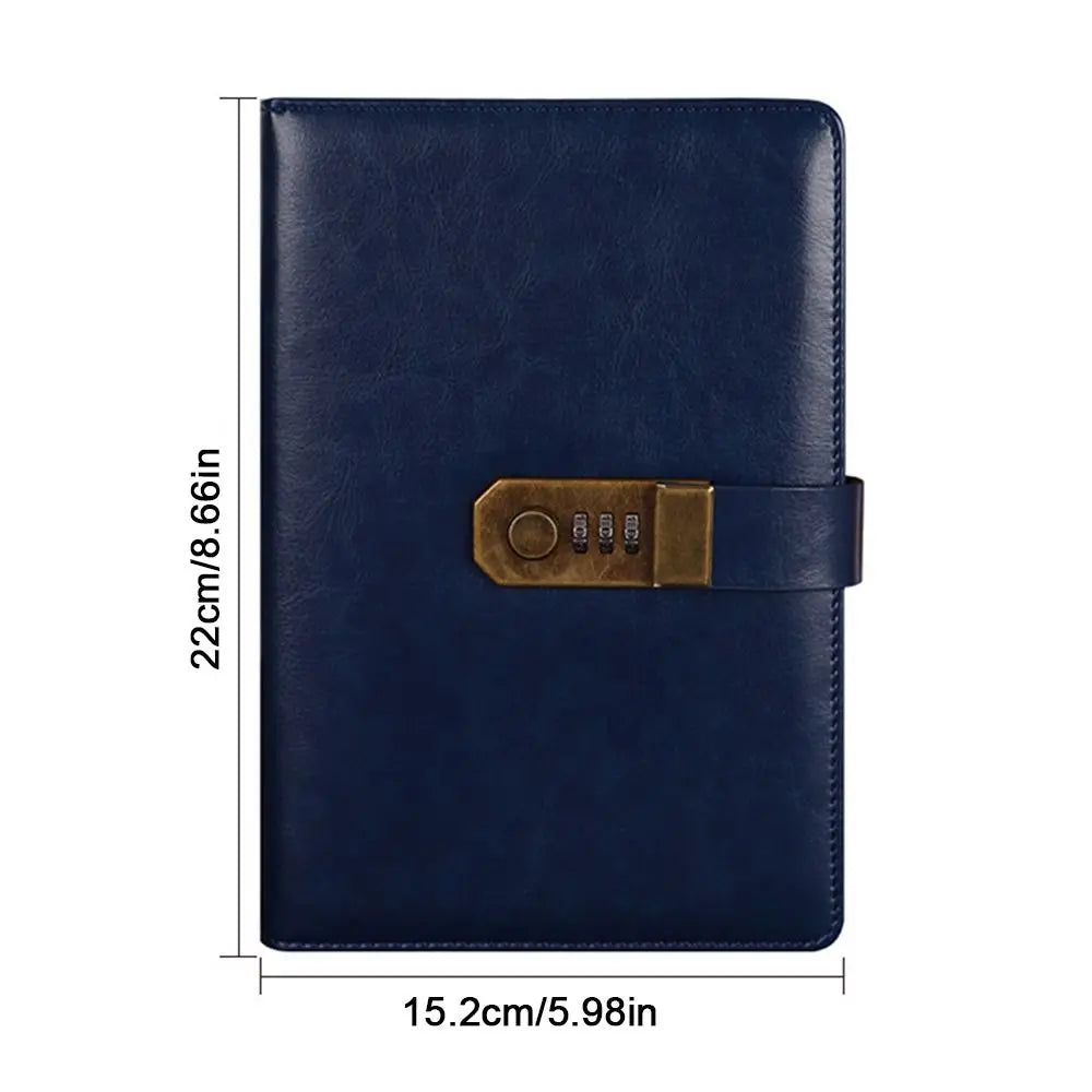 200 Pages A5 Notebook with Coded Lock