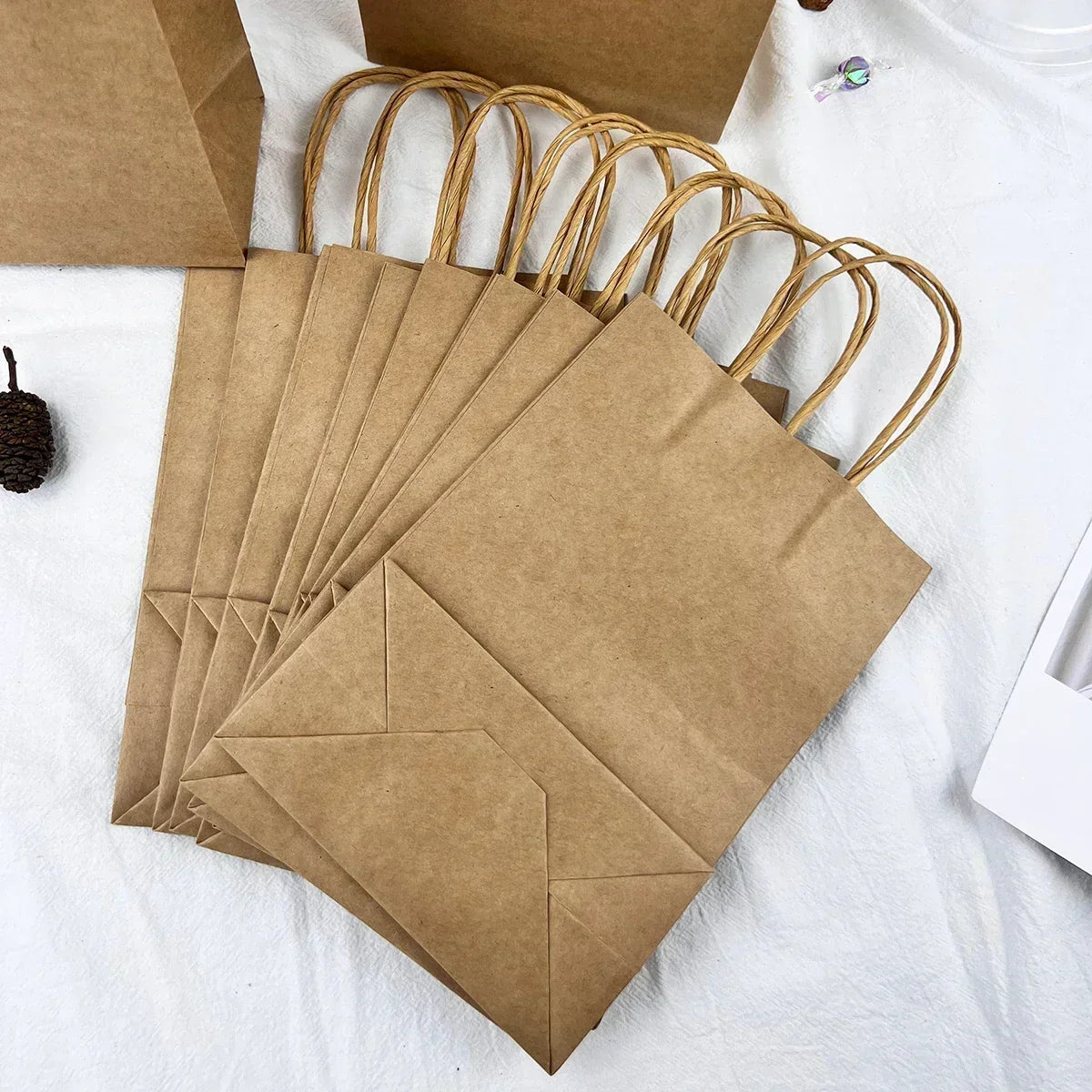 10/20/50pcs Party Favor Kraft Paper Bags