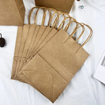 10/20/50pcs Party Favor Kraft Paper Bags