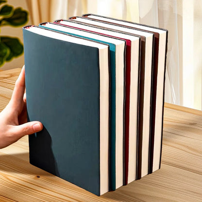 A5 120 Pages Soft Leather Notebook