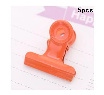 5pcs Metal binder clip