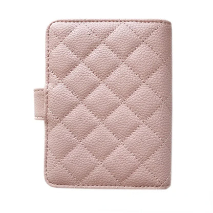 A7 pu quilted Leather journal