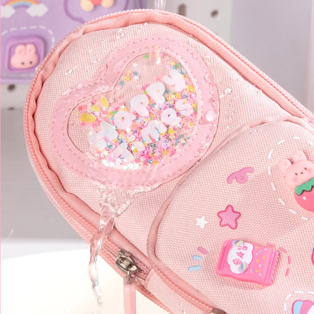 Happy times bag pencil holder pouch