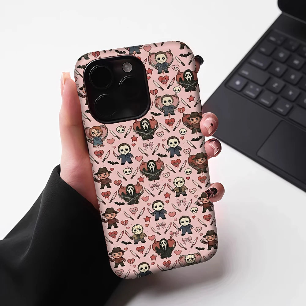 Horror movie characters Magnetic Phone Case For IPhone 12,13,14,15,16,17