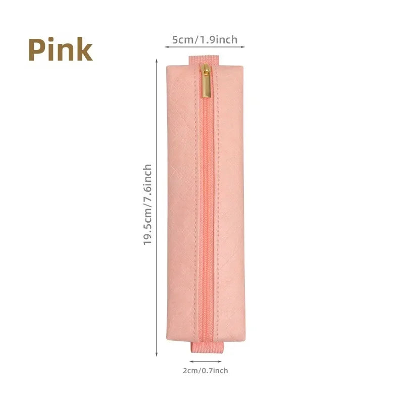 1Pcs Adjustable Elastic Band Pen Holder Pencil Bag